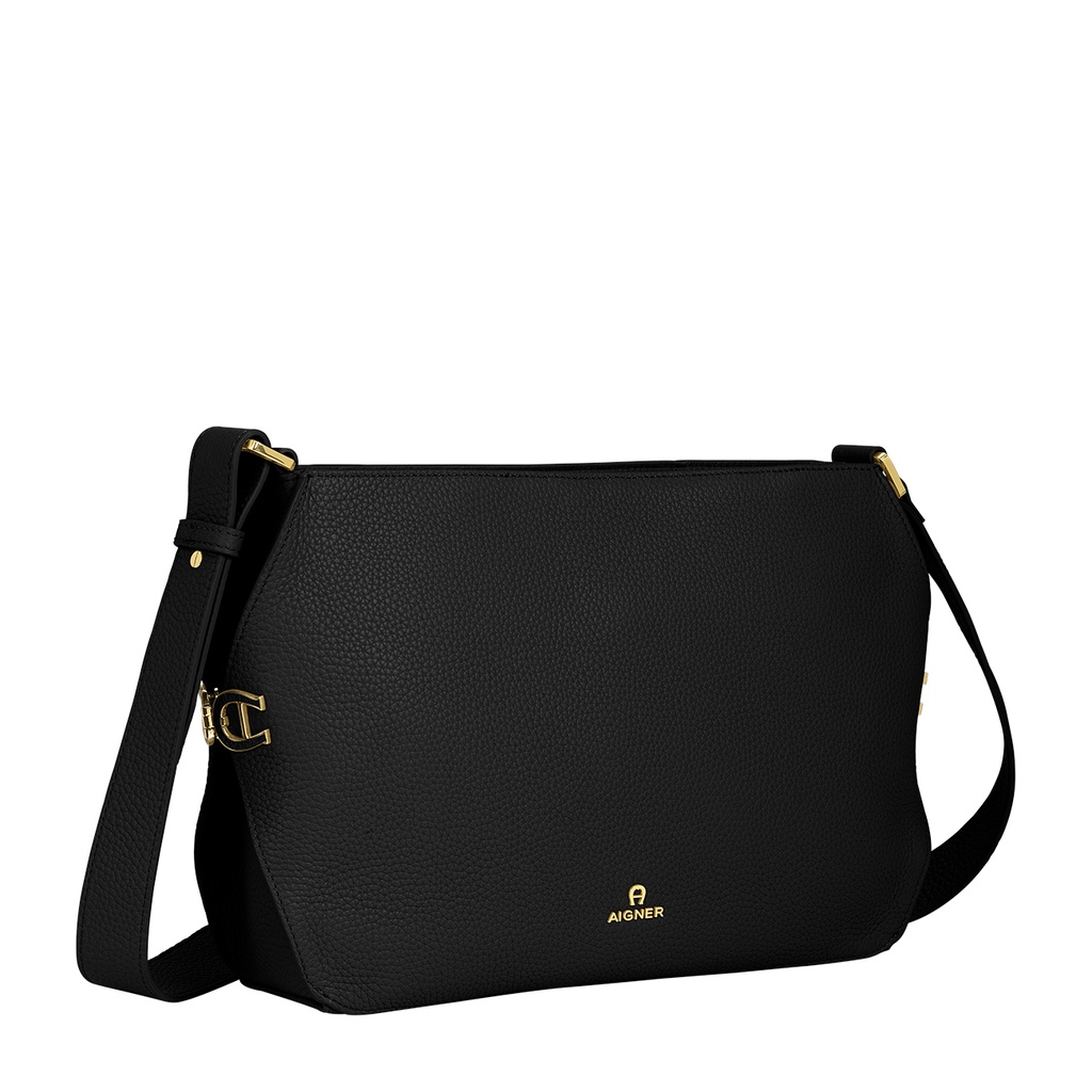 MILANO Crossbody Bag, black | AIGNER JAPAN WEBSITE